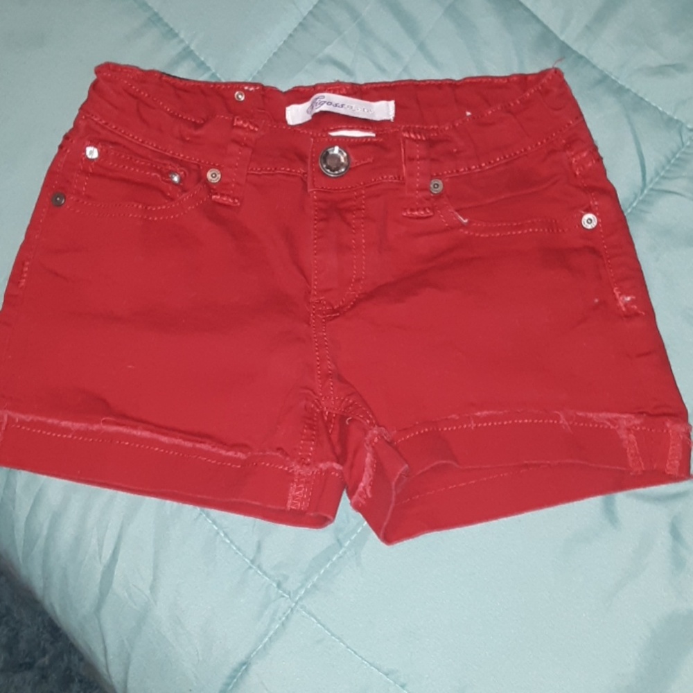 Vigoss Red Girls Shorts